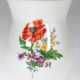 Meißen-Vase, Bunte Blume 3 mit Goldrändern, Balusterform mit ausgestelltem Rand, 1. Wahl, Gebrauchspuren, H. 12,5 cm - Foto 1