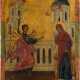 A FINE ICON SHOWING THE ANNUNCIATION OF THE MOTHER OF GOD - фото 1
