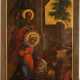 A MONUMENTAL ICON SHOWING THE ADORATION OF THE SHEPHERDS - Foto 1
