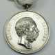 Sachsen: Silberne Medaille für Lebensrettung, Albert (1902-1904). - Foto 1