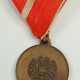 Österreich: Bundesstaat (1934-38) - Verdienstmedaille, in Bronze. - photo 1