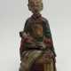 Asiatika: Statue Mutter mit Kind, wohl 19. Jh. - photo 1