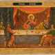 A LARGE ICON SHOWING THE LAST SUPPER FROM A CHURCH ICONOSTASIS - Foto 1