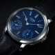 CZAPEK, QUAI DES BERGUES SAPPHIRE BLUE S, AN ATTRACTIVE LIMITED EDITION STEEL WRISTWATCH WITH FLINQUÉ ENAMEL DIAL - фото 1