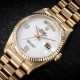 ROLEX, DAY-DATE REF. 18238, A RARE AND ATTRACIVE GOLD AUTOMATIC WRISTWATCH WITH AGATE DIAL - photo 1