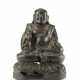 A bronze Budai with traces of partial gilting - photo 1
