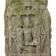 Indisches Tempel-Reliefbild mit figuralen Szenen - фото 1