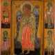 A MONUMENTAL ICON SHOWING THE ARCHANGEL GABRIEL - photo 1