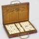 Traditionielles chinesisches Mahjong-Spiel mit Koffer - Foto 1