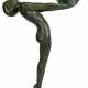 Bronze Lampe gross, um 1925, Le Verrier und Fayral - photo 1