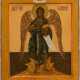 AN ICON SHOWING ST. JOHN THE FORERUNNER, ANGEL OF THE DESERT - photo 1