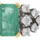 Smaragd-Diamant-Ring - Foto 1
