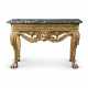 AN IRISH GEORGE II GILTWOOD AND COMPOSITION SIDE TABLE - photo 1