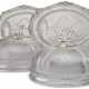 A PAIR OF VICTORIAN SILVER WELL-AND-TREE MEAT DISHES AND ASSOCIATED SILVER-PLATED DOMES - фото 1
