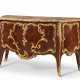 A FRENCH ORMOLU-MOUNTED MAHOGANY, BOIS SATINE, KINGWOOD AND BOIS-DE-BOUT MARQUETRY COMMODE - фото 1