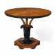 AN AUSTRIAN FRUITWOOD AND EBONIZED CENTER TABLE - Foto 1