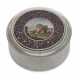 A VICTORIAN PORPHYRY AND MICRO-MOSAIC MOUNTED SILVER SNUFF BOX - фото 1