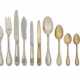 AN EXTENSIVE FRENCH SILVER AND SILVER-GILT FLATWARE SERVICE - photo 1