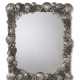 A PAIR OF ITALIAN SILVER-PLATED SHELL-FORM MIRRORS - фото 1