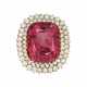 NO RESERVE SPINEL AND DIAMOND RING - фото 1
