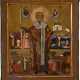 A LARGE VITA ICON OF ST. NICHOLAS OF MOZHAISK - Foto 1