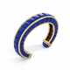 LAPIS LAZULI `PENANNULAR` BANGLE, ATTRIBUTED TO CARTIER - photo 1