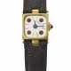 CARTIER. AN EXCEEDINGLY RARE AND UNUSUAL 18K GOLD AUTOMATIC WRISTWATCH - Foto 1