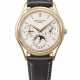 PATEK PHILIPPE. A RARE AND ATTRACTIVE 18K PINK GOLD AUTOMATIC PERPETUAL CALENDAR WRISTWATCH WITH MOON PHASES, 24 HOUR AND LEAP YEAR INDICATION - фото 1