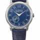 F.P. JOURNE. A RARE AND ATTRACTIVE TANTALUM WRISTWATCH WITH CHROME BLUE DIAL - photo 1