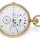 Taschenuhr: extrem rares Chronometer mit Chronogra… - Foto 1
