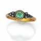Ring mit grünem Farbstein - Foto 1