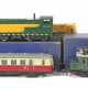 3 Lokomotiven Fleischmann, Spur H0, 1 x US-Diesel-… - фото 1