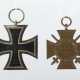 2 Orden 1.WK, 1x Eisernes Kreuz, EK1 2. Klasse, 18… - фото 1