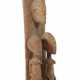 Dogon Figurenstele Mali, Stele aus Holz mit heraus… - фото 1