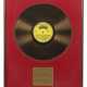 Goldene Schallplatte mit bez. Plakette ''PRESENTED… - photo 1