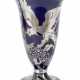 Vase mit Silberoverlay Rosenthal, 1934-42, Porzell… - Foto 1