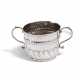 SILVER WILLIAM & MARY MUG WITH DOUBLE HANDLE, SO-CALLED PORRINGER - фото 1