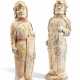 TWO POTTERY SOLDIER FIGURES - photo 1