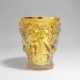 LARGE GLASS VASE 'BACCHANTES' WITH INNER-GILDING - photo 1