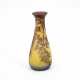 SMALL GLASS VASE WITH FLOWERING BRANCHES - photo 1