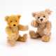 TWO STEIFF BEARS FROM COLLECTORS EDITIONS MADE OF MOHAIR PLUSH, WOOL AND GLASS - photo 1