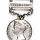 Punjab Medal 1848-49, two clasps, Goojerat, Chilianwala (impressed J.Connor, 2nd EUR Regiment) - Foto 1