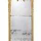 A GEORGE I GILTWOOD AND CUT-GESSO PIER MIRROR - photo 1