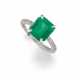 Columbian Emerald-Diamond-Ring - photo 1