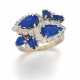 Sapphire-Diamond-Ring - Foto 1