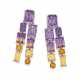 Ametrine-Gemstone-Ear Jewelry - Foto 1