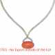 Coral-Diamond-Necklace - Foto 1