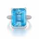 Aquamarine-Diamond-Ring - photo 1