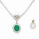 Emerald-Diamond-Necklace - photo 1