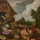 Gommaert van der Gracht. Large Still Life with Fruits and Vegetables in Front of a Farmhouse - photo 1
